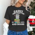 Cats And Books Read Reading Librarian Book Across America Unisex T-Shirt