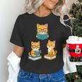 Cats Reading Book Lover Reading Bookworm Reader Unisex T-Shirt Cats Reading Book Lover Reading Bookworm Reader Unisex T-Shirt