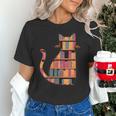 Cats Reading Books Librarian Library Readers Unisex T-Shirt