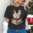 Chicken Books Back To School First Day Of School Boys Girls Unisex T-Shirt