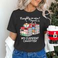 Christmas Book Lovers Naughty Or Nice Unisex T-Shirt Christmas Book Lovers Naughty Or Nice Unisex T-Shirt