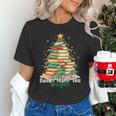Christmas Books Make You Bright Librarian Teacher Book Lover Unisex T-Shirt