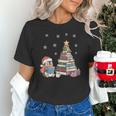 Christmas A Penguin Reading Book Snowflake Cocoa Hot Teacher Unisex T-Shirt Christmas A Penguin Reading Book Snowflake Cocoa Hot Teacher Unisex T-Shirt