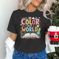 Color Our World Book Reading Program 2026 Summer Unisex T-Shirt
