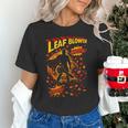 Comic Book Superhero Fall Season Leaf Blower Unisex T-Shirt