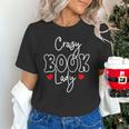 Crazy Book Lady Unisex T-Shirt Crazy Book Lady Unisex T-Shirt