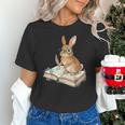 Cute Bunny Reading Book Glasses Bookworm Unisex T-Shirt Cute Bunny Reading Book Glasses Bookworm Unisex T-Shirt