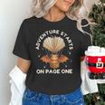 Cute Dragon Book Hot Air Balloon Adventure Fantasy Reading Unisex T-Shirt Cute Dragon Book Hot Air Balloon Adventure Fantasy Reading Unisex T-Shirt
