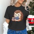 Cute Hedgehog Book Lover Readers Animal Reading Unisex T-Shirt Cute Hedgehog Book Lover Readers Animal Reading Unisex T-Shirt