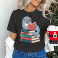 Cute Reading Seal On Books Book Lover Unisex T-Shirt Cute Reading Seal On Books Book Lover Unisex T-Shirt