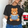 Cute Teddy Bear Reading Book Adorable For Readers Unisex T-Shirt