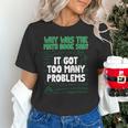 Dad Joke Why Was The Math Book Sad Pun Dad Jokes Unisex T-Shirt