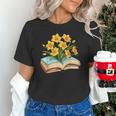 Daffodils Flowers Book Floral Unisex T-Shirt Daffodils Flowers Book Floral Unisex T-Shirt