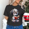 Dalmatian Reading a Book Dog Unisex T-Shirt
