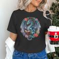 Dragon Reading Book Girls Kids Bookworm Book Lover Unisex T-Shirt