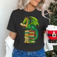 Dragon Reading Books Matching Bookworm Readers Librarian Unisex T-Shirt Dragon Reading Books Matching Bookworm Readers Librarian Unisex T-Shirt