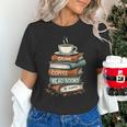 Drink Coffee Read Books Be Happy Caffeine Espresso Unisex T-Shirt Drink Coffee Read Books Be Happy Caffeine Espresso Unisex T-Shirt