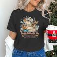 Easily Distracted By Books Book Wildflowers Book Lovers Unisex T-Shirt