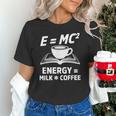 EMC2 Energy Milk x Coffee Science Book Math Lover Unisex T-Shirt EMC2 Energy Milk x Coffee Science Book Math Lover Unisex T-Shirt