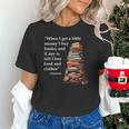 Erasmus When I Have Money I Buy Books Unisex T-Shirt Erasmus When I Have Money I Buy Books Unisex T-Shirt