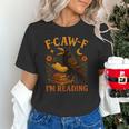 F CAW F Crow I'm Reading Book Lover Fall Unisex T-Shirt