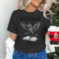 F-Caw-F Crow Book Lovers Vintage Bookish Bird Unisex T-Shirt