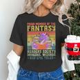 Fantasy Reader Society Reading Book Retro Bookworm Reader Unisex T-Shirt