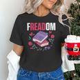 Freadom Anti Ban Books Freedom To Read Book Reading Unisex T-Shirt