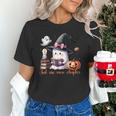 Ghost Reading Book Coquette Bow Halloween Girl Toddler Kid Unisex T-Shirt Ghost Reading Book Coquette Bow Halloween Girl Toddler Kid Unisex T-Shirt