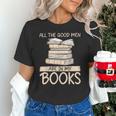 All The Good Men Are In My Books Romance Novel Unisex T-Shirt