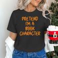 Halloween Pretend I'm Book Character Costume Lazy Adult Kids Unisex T-Shirt Halloween Pretend I'm Book Character Costume Lazy Adult Kids Unisex T-Shirt