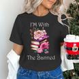 I'm With The Banned Books Bold Statement Against Censorshi Unisex T-Shirt