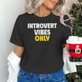 Introvert Vibes Only Unisex T-Shirt Introvert Vibes Only Unisex T-Shirt