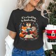 Its A Good Day To Read Book Cute Fox Sloth Owl Novel Reading Unisex T-Shirt Its A Good Day To Read Book Cute Fox Sloth Owl Novel Reading Unisex T-Shirt