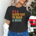 It's A Good Day To Read A Book Retro Vintage Teacher Unisex T-Shirt It's A Good Day To Read A Book Retro Vintage Teacher Unisex T-Shirt