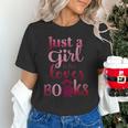 JUST A GIRL WHO LOVES BOOKS LIBRARIAN BOOK LOVERS BOOKWORM Unisex T-Shirt