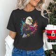 Kawaii Eagle Reads Book Reading Library Book Bookworm Unisex T-Shirt