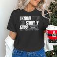 I Know How The Story Ends Book Of Revelation Jesus Is King Unisex T-Shirt I Know How The Story Ends Book Of Revelation Jesus Is King Unisex T-Shirt