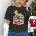 Leopard Gecko Book Lover Reading Unisex T-Shirt