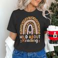 Leopard Teacher Wild About Reading Books Reader Librarian Unisex T-Shirt Leopard Teacher Wild About Reading Books Reader Librarian Unisex T-Shirt