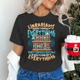 Librarian Book Lover Library Librarian Unisex T-Shirt