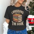 Librarians Do It By The Book Librarian Unisex T-Shirt