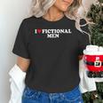 I Love Heart Fictional Men Simple Cute Reading Books Unisex T-Shirt