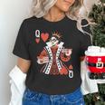 Modern Queen Of Hearts Book Lover Reading Novels Romantasy Unisex T-Shirt Modern Queen Of Hearts Book Lover Reading Novels Romantasy Unisex T-Shirt