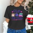 Plan For Today Coffee Yarn Books Sewing Knitter Knitting Unisex T-Shirt