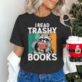 Raccoon Smutty Book Lover Spicy Romance Novels Women's Unisex T-Shirt Raccoon Smutty Book Lover Spicy Romance Novels Women's Unisex T-Shirt