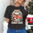 I Read Banned Books Shirt Cat Lover Bookworm Reader Men Women Kids Unisex T-Shirt