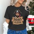 Read Book Reader Library Reading Librarian Pirate Bookworm Unisex T-Shirt Read Book Reader Library Reading Librarian Pirate Bookworm Unisex T-Shirt