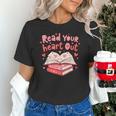 Read Your Heart Out Teacher Valentines Day Book Lover Unisex T-Shirt Read Your Heart Out Teacher Valentines Day Book Lover Unisex T-Shirt