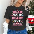 Read Your Heart Out Valentine Reading Book For Kid Teacher Unisex T-Shirt Read Your Heart Out Valentine Reading Book For Kid Teacher Unisex T-Shirt